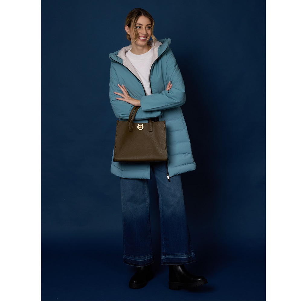 U.S. POLO ASSN.</br>U.S. Polo Assn. BIUOM8869WVP-YS1 MIDDLETON Γυναικεία Διπλή Τσάντα Χειρός/Ώμου Χακί