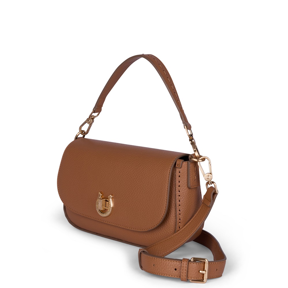 U.S. POLO ASSN.</br>U.S. Polo Assn. BIUOM8871WVP-512 MIDDLETON Γυναικεία Διπλή Τσάντα Ώμου Κάμελ