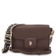 U.S. POLO ASSN.</br>Γυναικεία Τσάντα Χιαστή Καφέ BIUE58497WVP606 NEW MANSION U.S. Polo Assn.