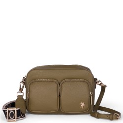 U.S. POLO ASSN.</br>U.S. Polo Assn. BIUE58920WVP-704 MANSION Γυναικεία Τσάντα Χιαστή Χακί