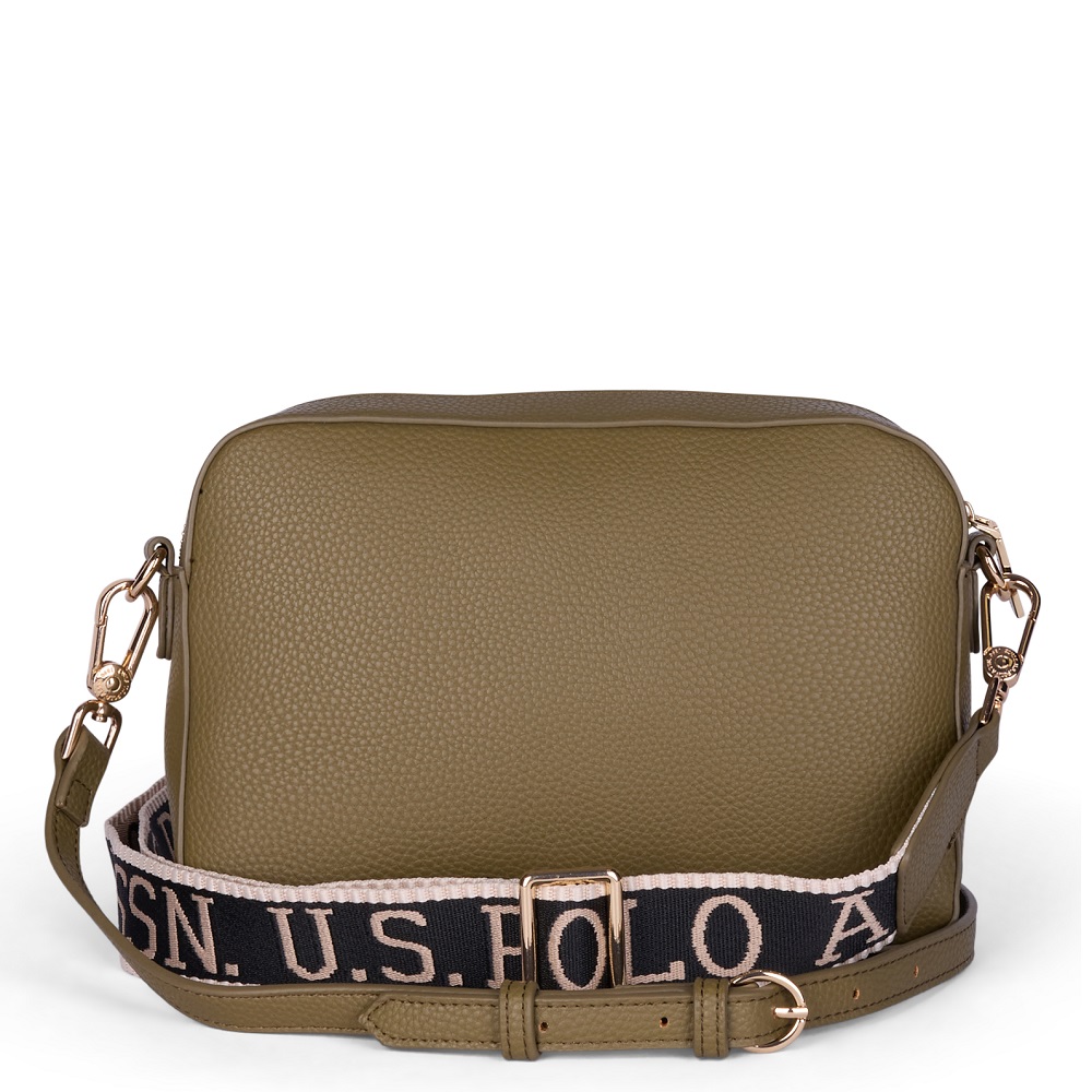 U.S. POLO ASSN.</br>U.S. Polo Assn. BIUE58920WVP-704 MANSION Γυναικεία Τσάντα Χιαστή Χακί U.S. POLO ASSN.</br>U.S. Polo Assn. BIUE58920WVP-704 MANSION Γυναικεία Τσάντα Χιαστή Χακί