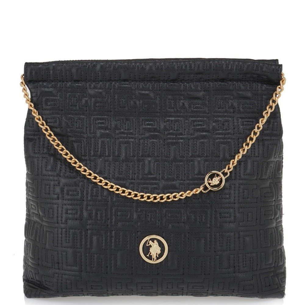 U.S. POLO ASSN.</br>Γυναικεία Τσάντα Ώμου Μαύρο BIUF78406WVP000 FRESH DOUBLE U.S. Polo Assn.