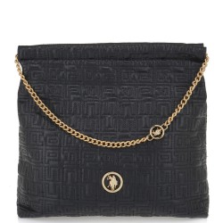 Γυναικεία Τσάντα Ώμου Μαύρο BIUF78406WVP000 FRESH DOUBLE U.S. Polo Assn.