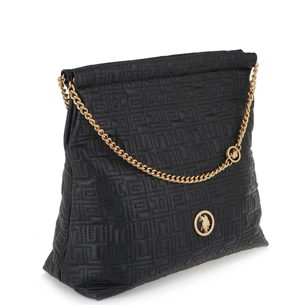 U.S. POLO ASSN.</br>Γυναικεία Τσάντα Ώμου Μαύρο BIUF78406WVP000 FRESH DOUBLE U.S. Polo Assn.