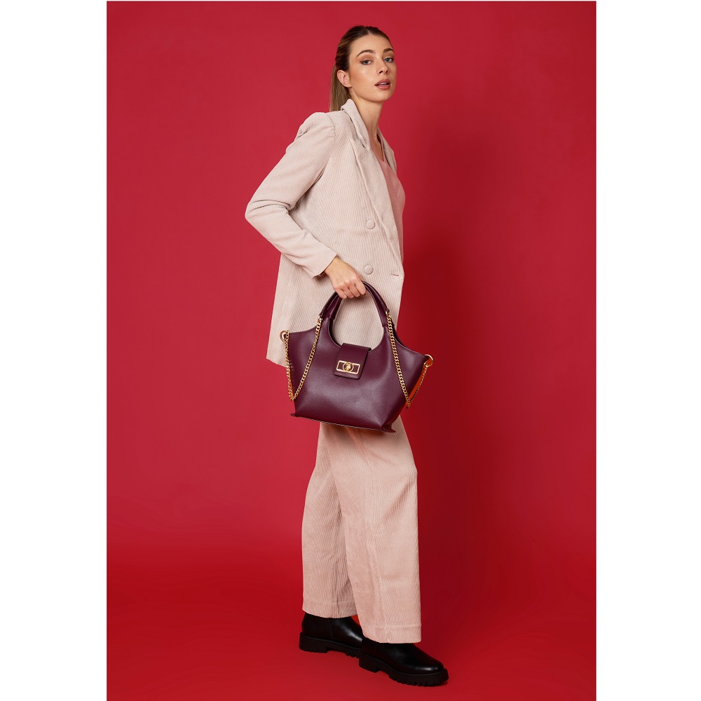 U.S. POLO ASSN.</br>U.S. Polo Assn. BIUJ88889WVP-606 JONES CHIC Γυναικεία Τσάντα Ώμου Μπορντό U.S. POLO ASSN.</br>U.S. Polo Assn. BIUJ88889WVP-606 JONES CHIC Γυναικεία Τσάντα Ώμου Μπορντό