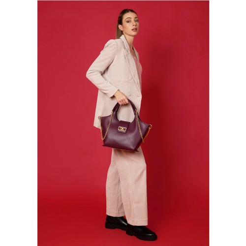 U.S. Polo Assn. BIUJ88889WVP-606 JONES CHIC Γυναικεία Τσάντα Ώμου Μπορντό U.S. Polo Assn. BIUJ88889WVP-606 JONES CHIC Γυναικεία Τσάντα Ώμου Μπορντό