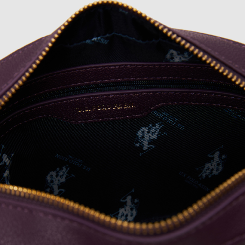U.S. POLO ASSN.</br>Γυναικεία Τσάντα Χιαστή Μωβ BIUJE8379WVP000 JONES U.S. Polo Assn.
