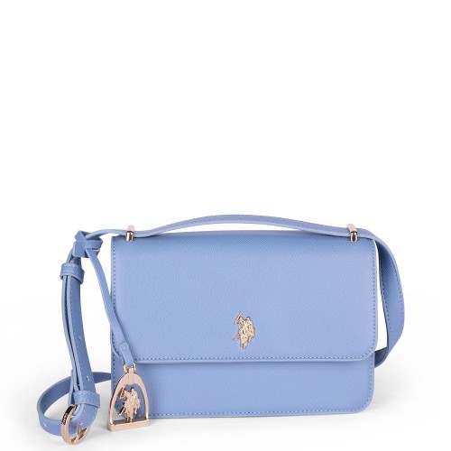 U.S. Polo JONES FLAP BIUJE8909WVP-543 Γυναικεία Τσάντα Crossbody Γαλάζιο