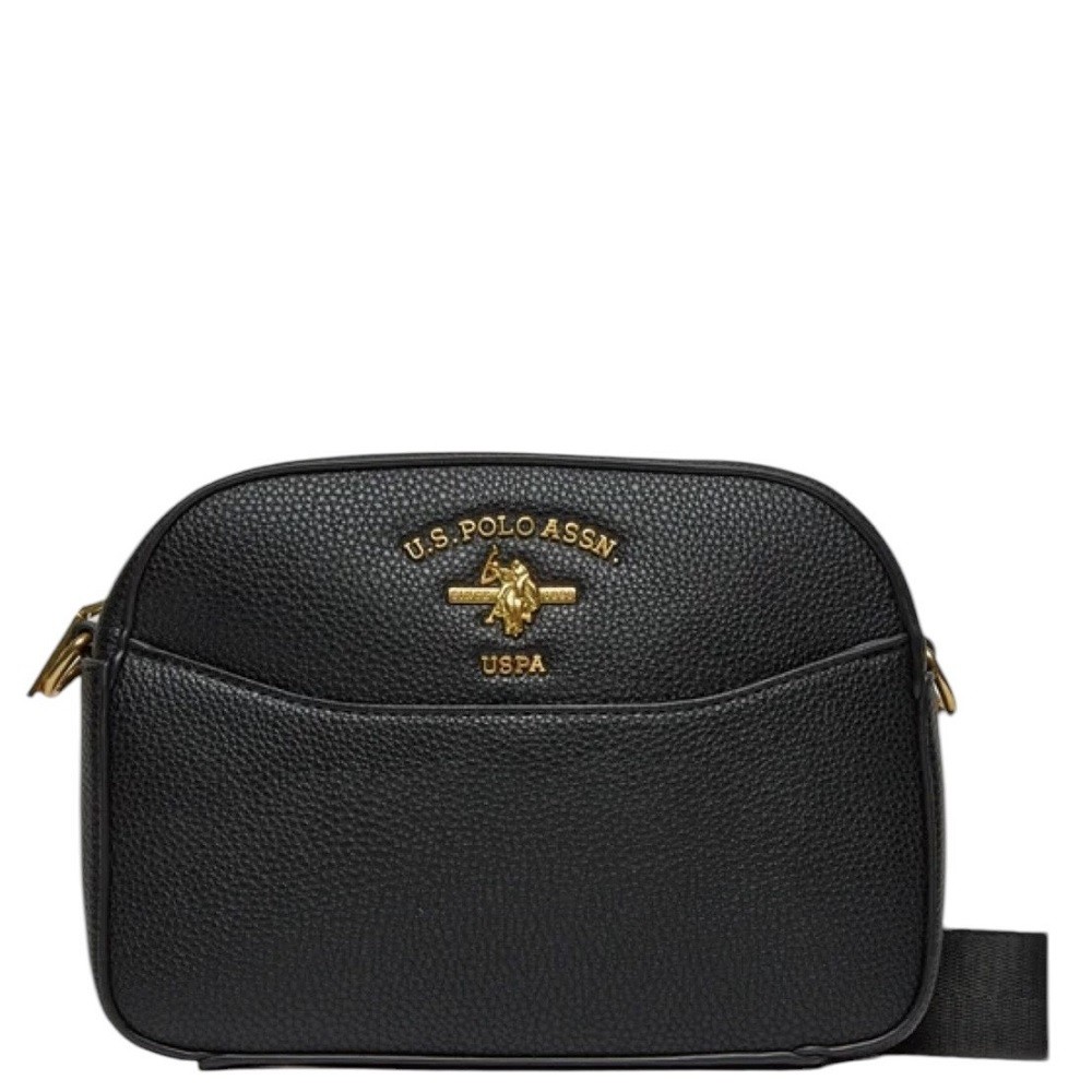 U.S. POLO ASSN.</br>Γυναικεία Τσάντα Χιαστή Μαύρο BIUSS6206WVP000 STANFORD SMALL U.S. Polo Assn.