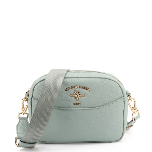 U.S. Polo Assn. STANFORD BIUSS6206WVP-AG1 Γυναικεία Τσάντα Crossbody Βεραμάν