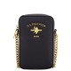 U.S. POLO ASSN.</br>Γυναικεία Τσάντα Χιαστή Μαύρο BIUSS6209WVP000 STANFORD MINI U.S. Polo Assn.