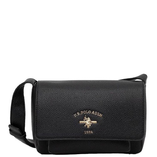 U.S. Polo Assn. BIUSS8880WVP-000 STANFORD Γυναικεία Τσάντα Χιαστή Μαύρο