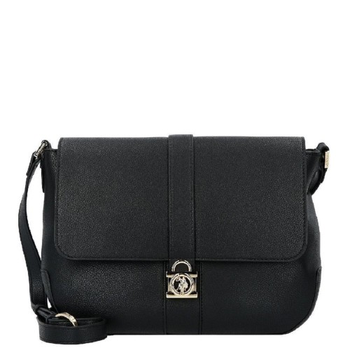 U.S. Polo Assn. BIUWZ8858WVP-000 WINTERBERRY Γυναικεία Τσάντα Ώμου/Χιαστή Μαύρο