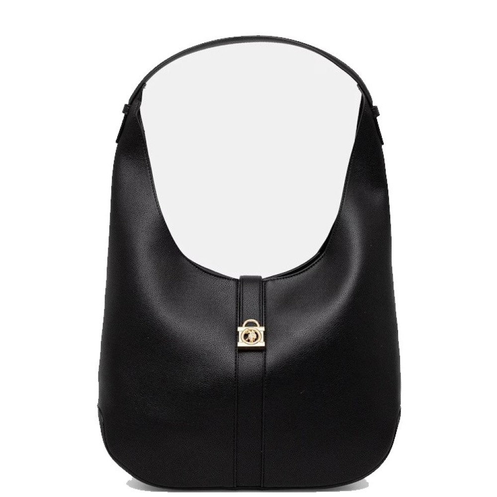 U.S. POLO ASSN.</br>U.S. Polo Assn. BIUWZ8859WVP-000 WINTERBERRY Γυναικεία Τσάντα Ώμου Μαύρο