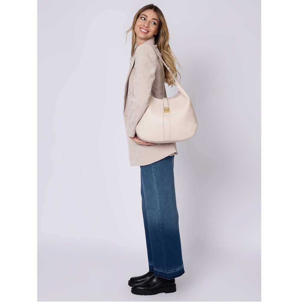 U.S. POLO ASSN.</br>U.S. Polo Assn. BIUWZ8859WVP-517 WINTERBERRY Γυναικεία Τσάντα Ώμου Μπεζ 