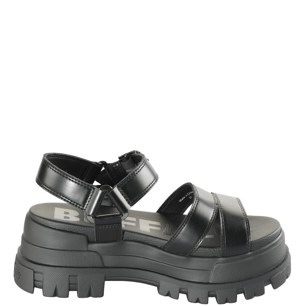 BUFFALO</br>Γυναικεία Πέδιλα Μαύρο ASPHA TS SANDAL BN16021881 Buffalo