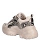 BUFFALO</br>Buffalo BLISS BNPD00016283 Γυναικεία Sneakers Εκρού/Μπεζ Snake BUFFALO</br>Buffalo BLISS BNPD00016283 Γυναικεία Sneakers Εκρού/Μπεζ Snake