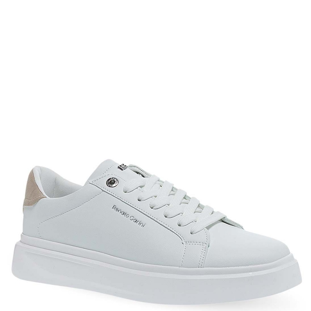 RENATO GARINI</br>Renato Garini BRISTOL-708 Ανδρικά Sneakers Λευκό/Μπεζ