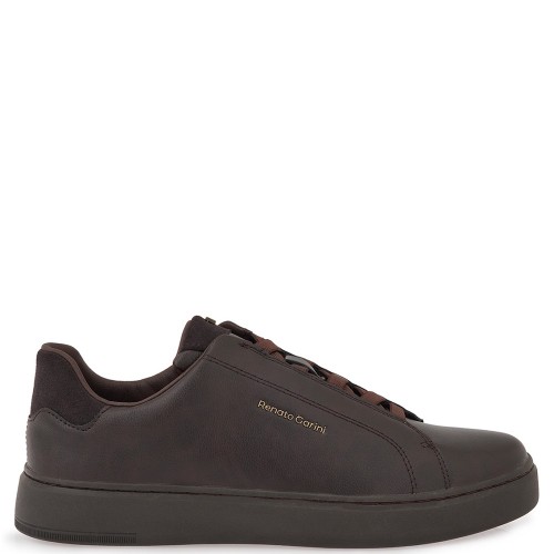 Renato Garini BRUNO-055 Ανδρικά Sneakers Καφέ Σκούρο/Καφέ Καστόρι