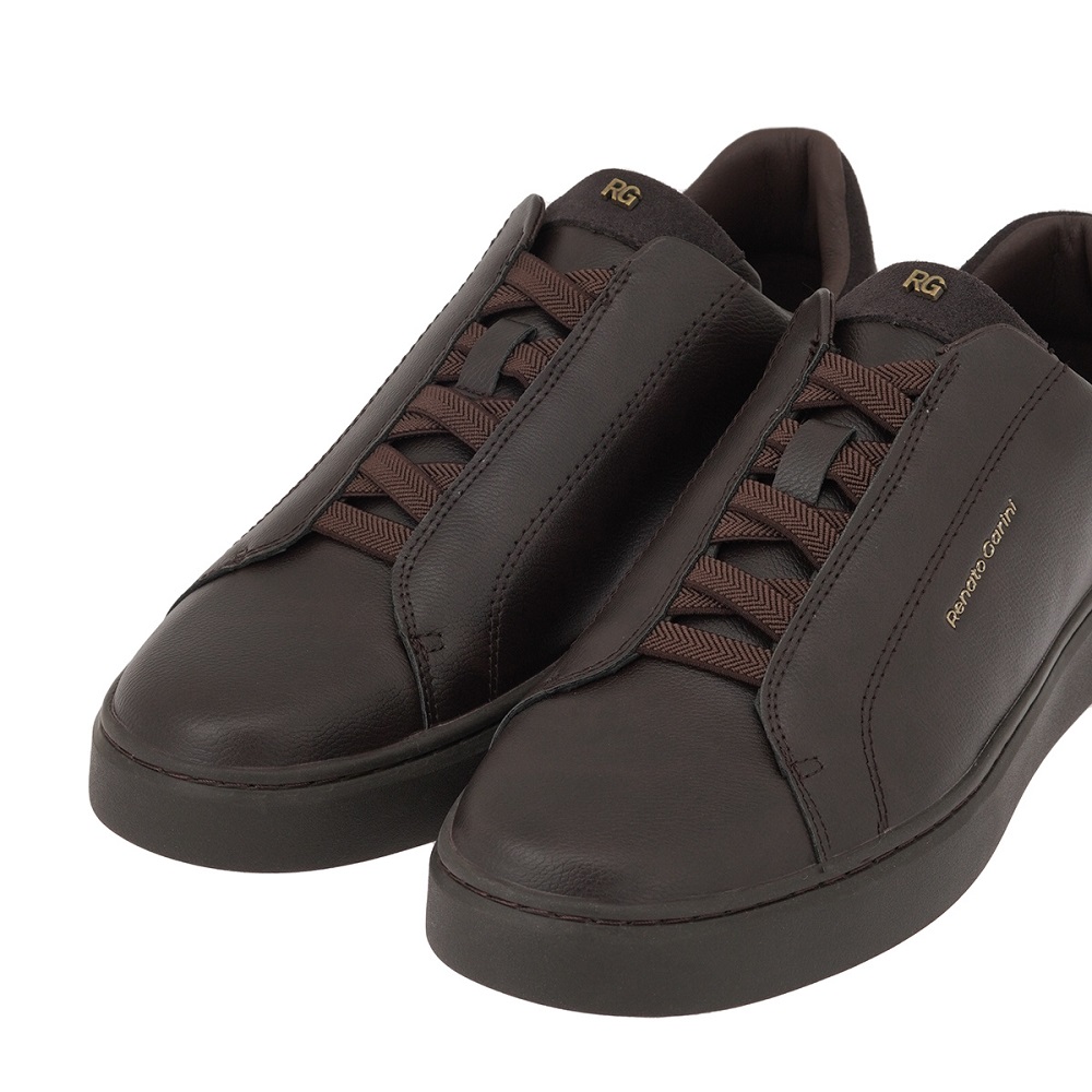 RENATO GARINI</br>Renato Garini BRUNO-055 Ανδρικά Sneakers Καφέ Σκούρο/Καφέ Καστόρι RENATO GARINI</br>Renato Garini BRUNO-055 Ανδρικά Sneakers Καφέ Σκούρο/Καφέ Καστόρι