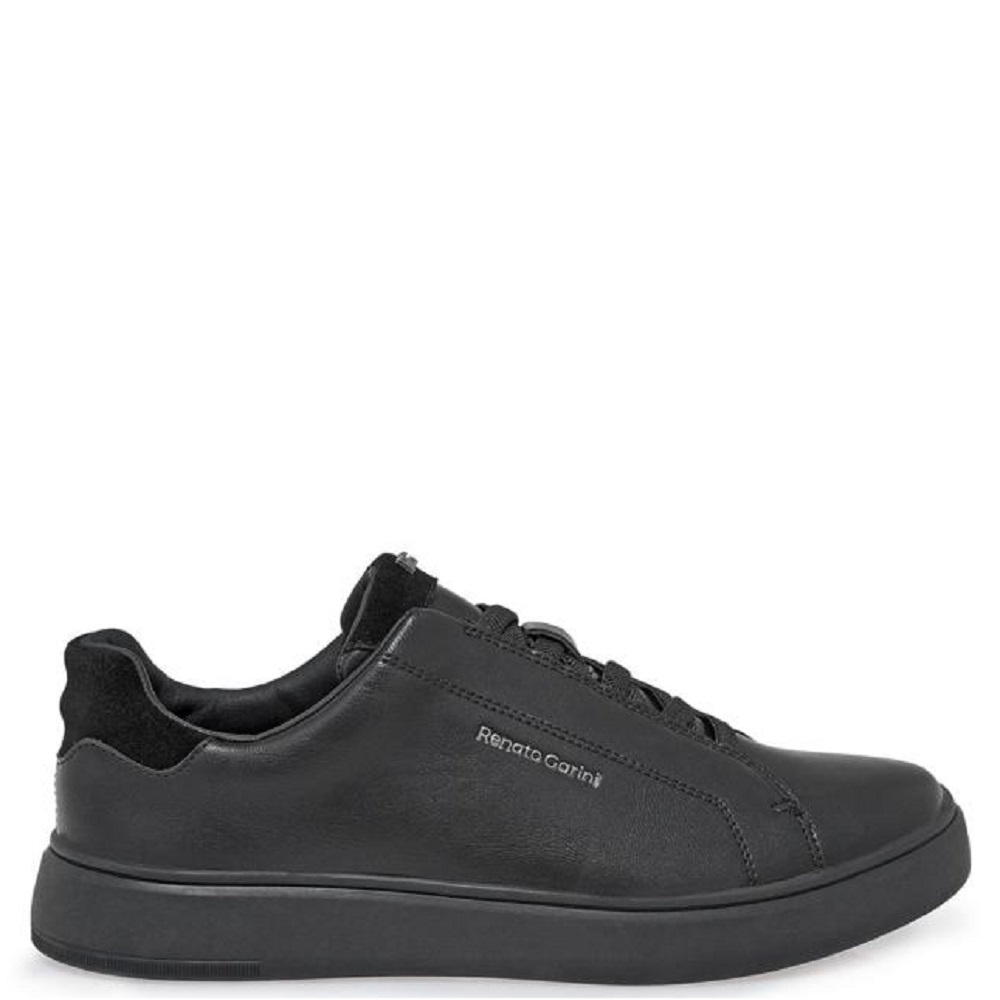 RENATO GARINI</br>Renato Garini BRUNO-055 Ανδρικά Sneakers Μαύρο/Μαύρο Καστόρι