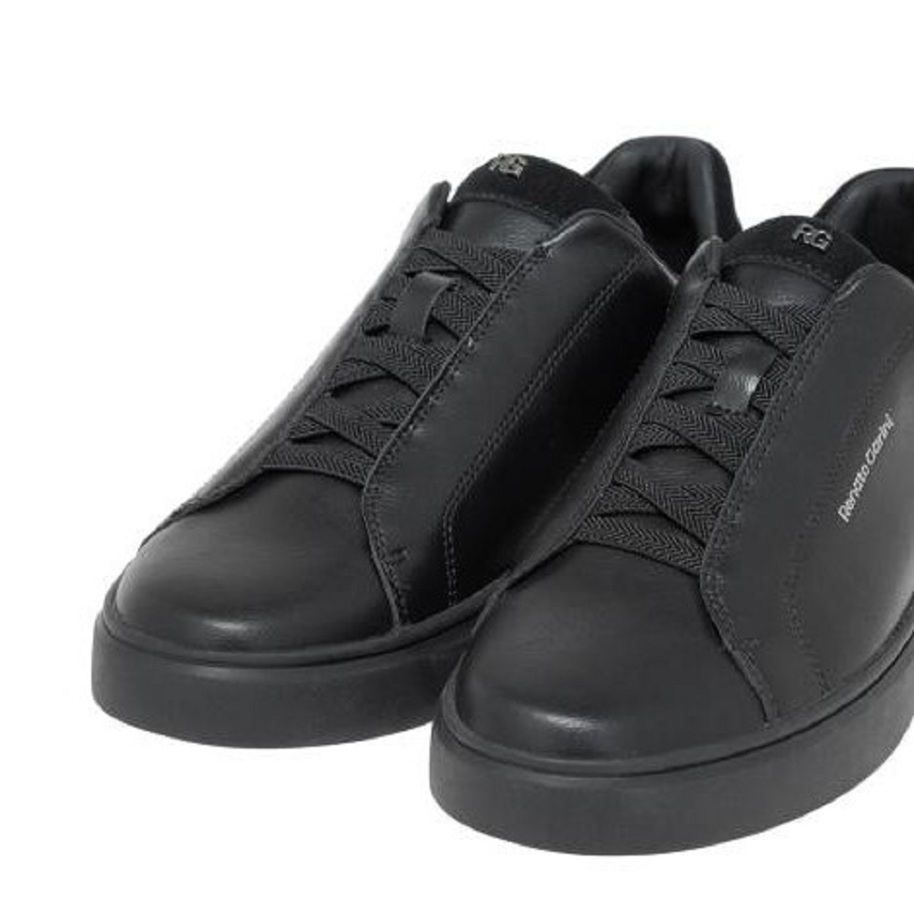 RENATO GARINI</br>Renato Garini BRUNO-055 Ανδρικά Sneakers Μαύρο/Μαύρο Καστόρι