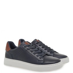 Ανδρικά Sneakers Μπλε/Ταμπά BRUNO-2024NEW-3 Renato Garini