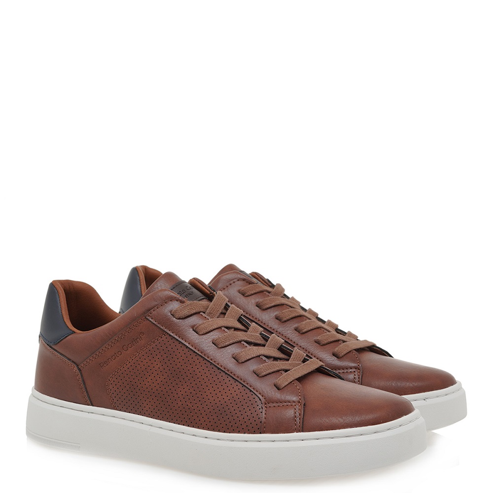 RENATO GARINI</br>Ανδρικά Sneakers Ταμπά/Μπλε BRUNO-2024NEW-3 Renato Garini RENATO GARINI</br>Ανδρικά Sneakers Ταμπά/Μπλε BRUNO-2024NEW-3 Renato Garini
