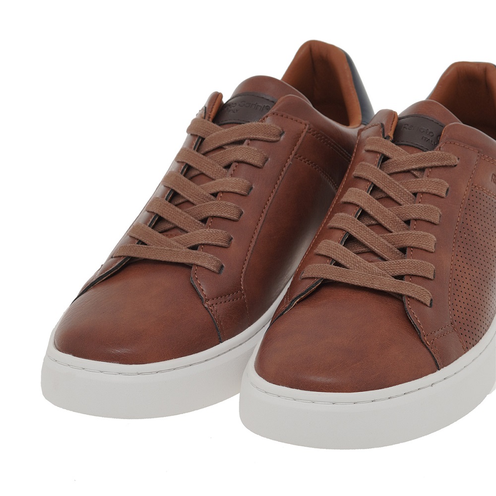 RENATO GARINI</br>Ανδρικά Sneakers Ταμπά/Μπλε BRUNO-2024NEW-3 Renato Garini RENATO GARINI</br>Ανδρικά Sneakers Ταμπά/Μπλε BRUNO-2024NEW-3 Renato Garini