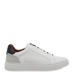 Ανδρικά Sneakers Λευκό/Μπλε/Πάγος BRUNO-2024NEW-3 Renato Garini