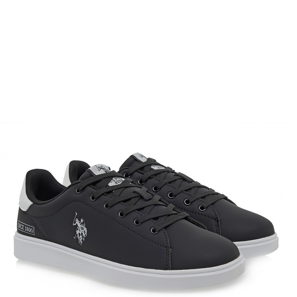 U.S. POLO ASSN.</br>Ανδρικά Sneakers Μαύρο/Λευκό BYRON001C-BLK-WHI03 U.S. Polo Assn. U.S. POLO ASSN.</br>Ανδρικά Sneakers Μαύρο/Λευκό BYRON001C-BLK-WHI03 U.S. Polo Assn.