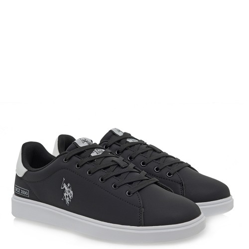U.S. Polo Assn. BYRON001D-BLK-WHI03 Ανδρικά Sneakers Μαύρο/Λευκό U.S. Polo Assn. BYRON001D-BLK-WHI03 Ανδρικά Sneakers Μαύρο/Λευκό