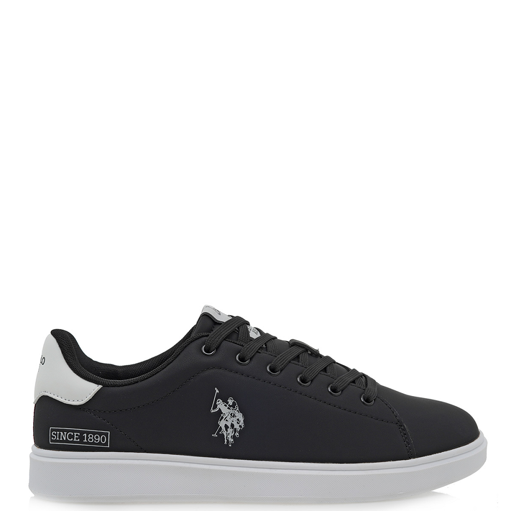 U.S. POLO ASSN.</br>Ανδρικά Sneakers Μαύρο/Λευκό BYRON001C-BLK-WHI03 U.S. Polo Assn. U.S. POLO ASSN.</br>Ανδρικά Sneakers Μαύρο/Λευκό BYRON001C-BLK-WHI03 U.S. Polo Assn.
