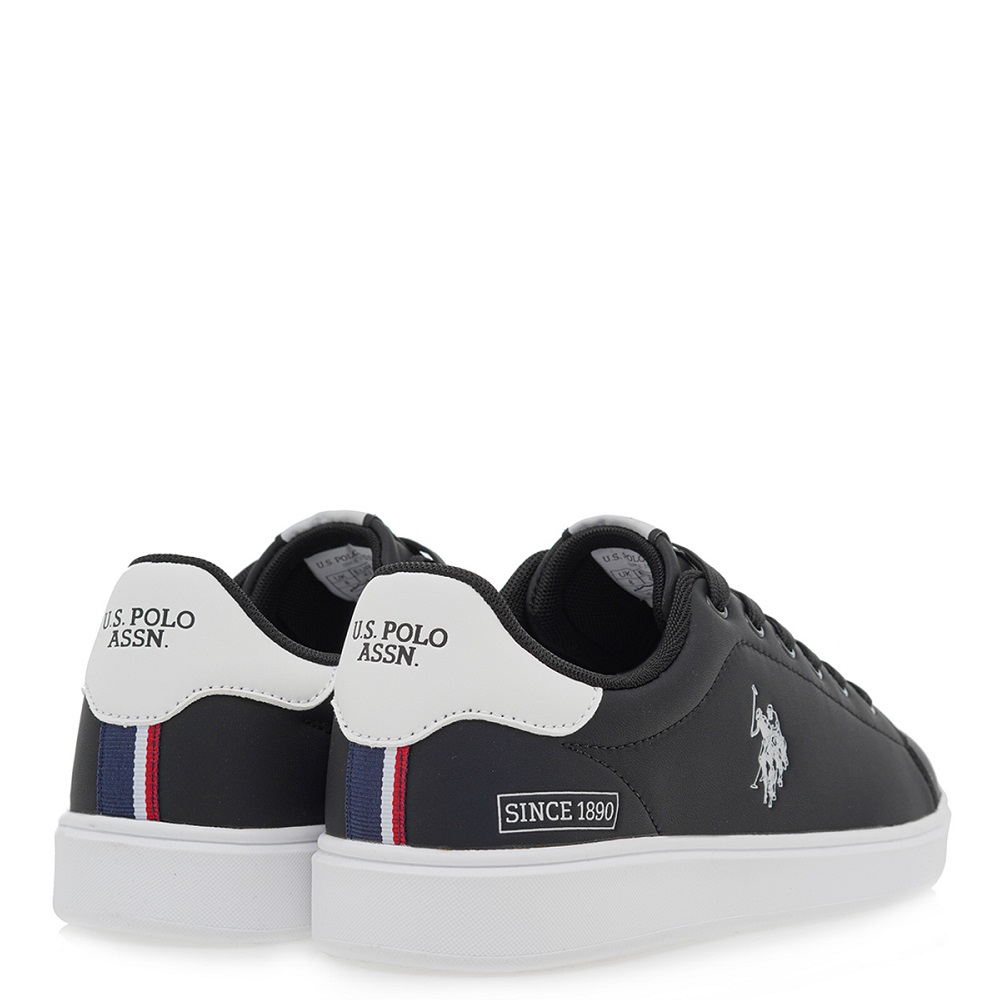 U.S. POLO ASSN.</br>Ανδρικά Sneakers Μαύρο/Λευκό BYRON001C-BLK-WHI03 U.S. Polo Assn. U.S. POLO ASSN.</br>Ανδρικά Sneakers Μαύρο/Λευκό BYRON001C-BLK-WHI03 U.S. Polo Assn.