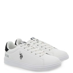 Ανδρικά Sneakers Λευκό/Μαύρο BYRON001C-WHI-BLK04 U.S. Polo Assn.