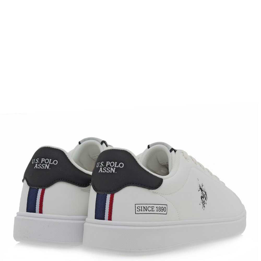 U.S. POLO ASSN.</br>Ανδρικά Sneakers Λευκό/Μαύρο BYRON001C-WHI-BLK04 U.S. Polo Assn. U.S. POLO ASSN.</br>Ανδρικά Sneakers Λευκό/Μαύρο BYRON001C-WHI-BLK04 U.S. Polo Assn.