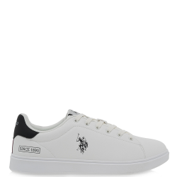 Ανδρικά Sneakers Λευκό/Μαύρο BYRON001C-WHI-BLK04 U.S. Polo Assn.
