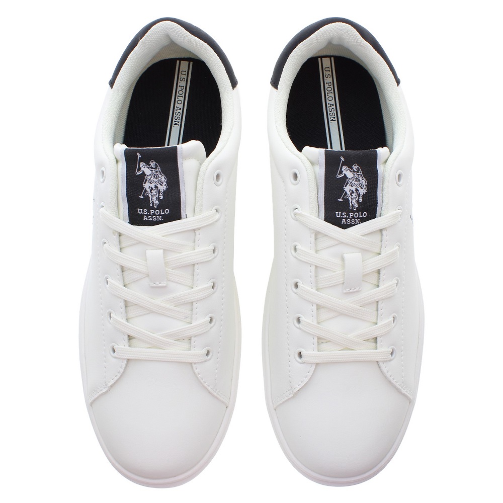 U.S. POLO ASSN.</br>U.S. Polo Assn. BYRON001D-WHI-BLK04 Ανδρικά Sneakers Λευκό/Μαύρο U.S. POLO ASSN.</br>U.S. Polo Assn. BYRON001D-WHI-BLK04 Ανδρικά Sneakers Λευκό/Μαύρο