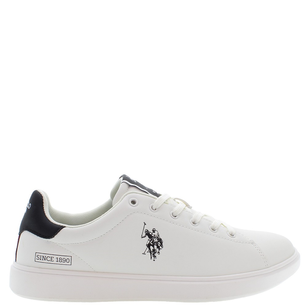 U.S. POLO ASSN.</br>U.S. Polo Assn. BYRON001D-WHI-BLK04 Ανδρικά Sneakers Λευκό/Μαύρο U.S. POLO ASSN.</br>U.S. Polo Assn. BYRON001D-WHI-BLK04 Ανδρικά Sneakers Λευκό/Μαύρο