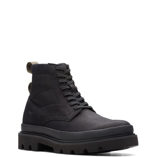 Ανδρικά Μποτάκια Μαύρο Nubuck BADELL HI Clarks Ανδρικά Μποτάκια Μαύρο Nubuck BADELL HI Clarks