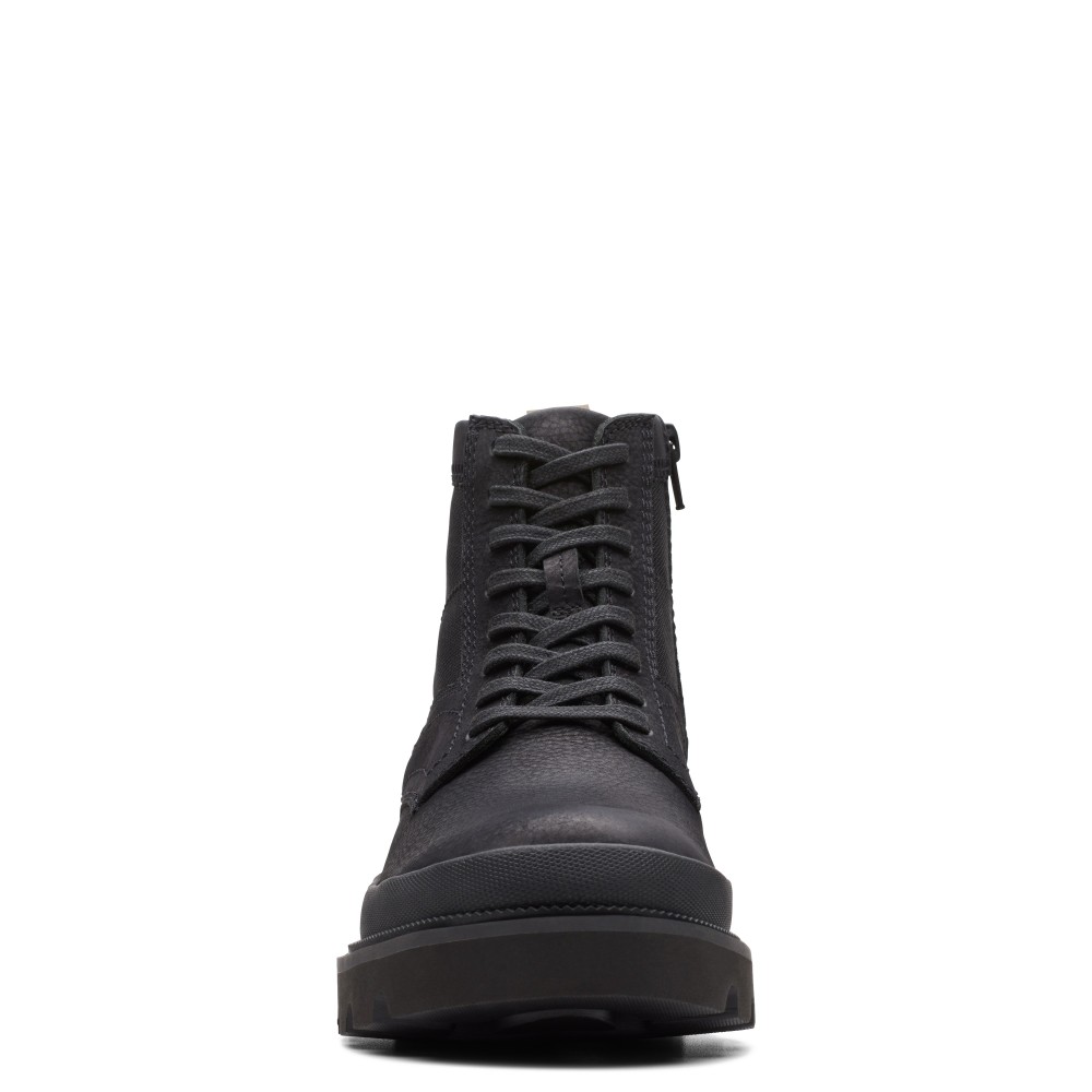 CLARKS</br>Ανδρικά Μποτάκια Μαύρο Nubuck BADELL HI Clarks CLARKS</br>Ανδρικά Μποτάκια Μαύρο Nubuck BADELL HI Clarks