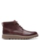 CLARKS</br>Ανδρικά Μποτάκια Καφέ Δέρμα BARNES LACE Clarks CLARKS</br>Ανδρικά Μποτάκια Καφέ Δέρμα BARNES LACE Clarks