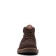 CLARKS</br>Ανδρικά Μποτάκια Καφέ Suede BARNES MID Clarks