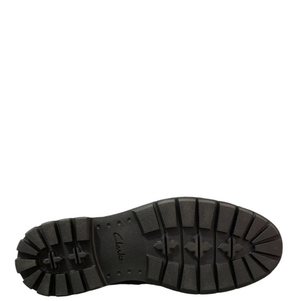 CLARKS</br>Ανδρικά Μποτάκια Μαύρο Δέρμα Chelsea BATCOMBE TOP Clarks