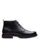 CLARKS</br>Ανδρικά Μποτάκια Μαύρο Δέρμα BATCOMBE MIX Clarks CLARKS</br>Ανδρικά Μποτάκια Μαύρο Δέρμα BATCOMBE MIX Clarks