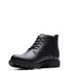 CLARKS</br>Ανδρικά Μποτάκια Μαύρο Δέρμα BATCOMBE MIX Clarks CLARKS</br>Ανδρικά Μποτάκια Μαύρο Δέρμα BATCOMBE MIX Clarks
