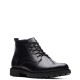 CLARKS</br>Ανδρικά Μποτάκια Μαύρο Δέρμα BATCOMBE MIX Clarks CLARKS</br>Ανδρικά Μποτάκια Μαύρο Δέρμα BATCOMBE MIX Clarks