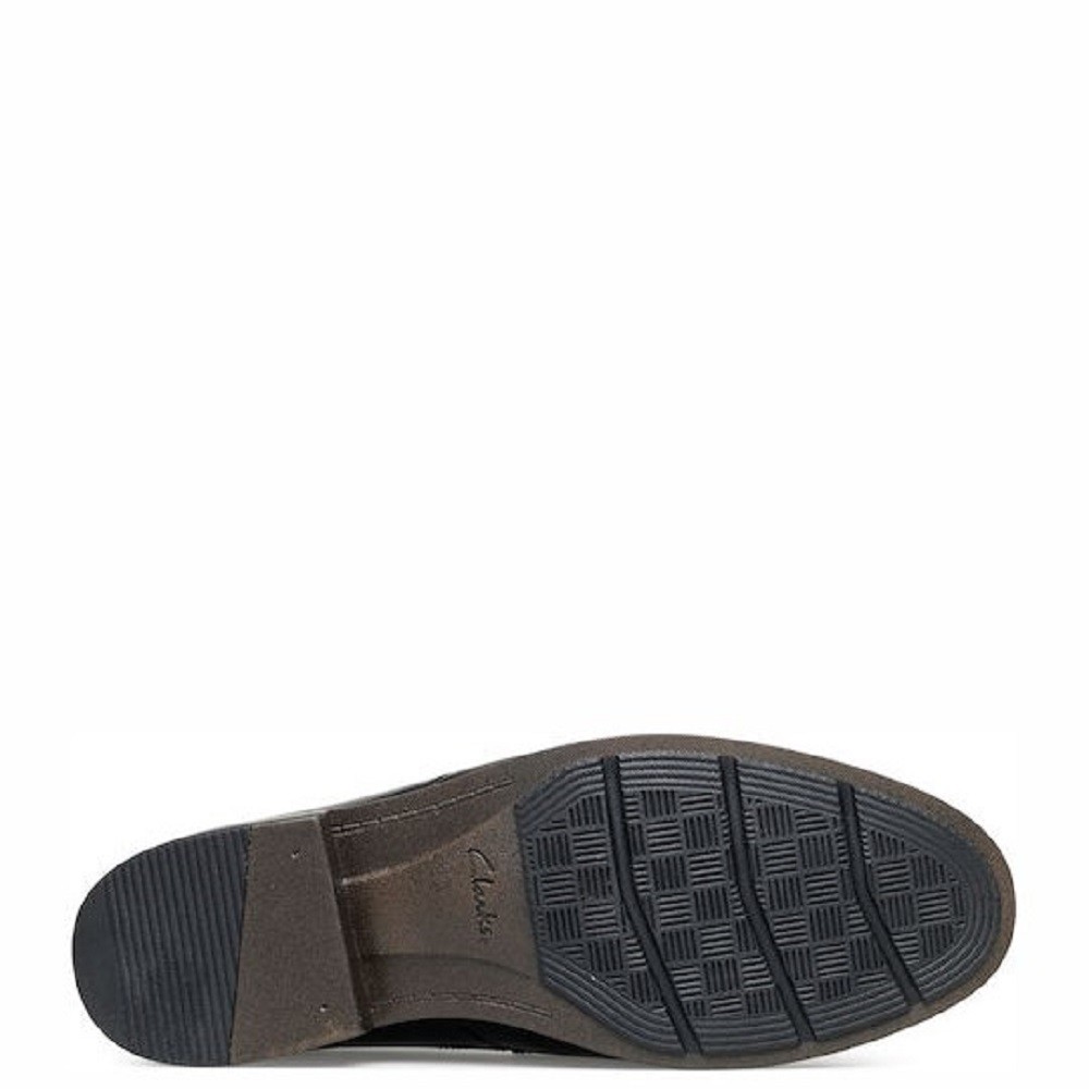 CLARKS</br>Ανδρικά Δετά Παπούτσια Μαύρο Δέρμα BECKEN PLAIN Clarks CLARKS</br>Ανδρικά Δετά Παπούτσια Μαύρο Δέρμα BECKEN PLAIN Clarks