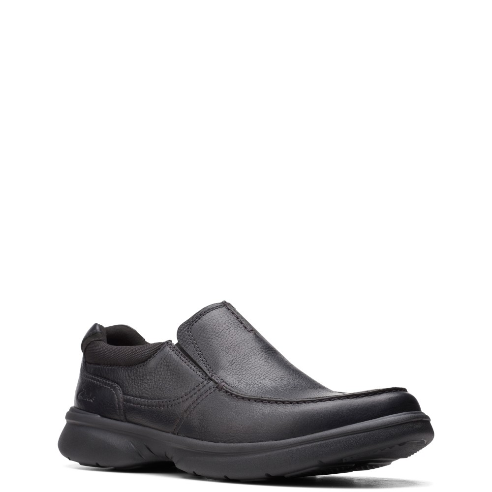 CLARKS</br>Ανδρικά Παντοφλέ Παπούτσια Μαύρο Δέρμα BRADLEY FREE (H) Clarks CLARKS</br>Ανδρικά Παντοφλέ Παπούτσια Μαύρο Δέρμα BRADLEY FREE (H) Clarks