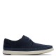 CLARKS</br>Ανδρικά Δετά Παπούτσια Μπλε Suede BRATTON LO Clarks CLARKS</br>Ανδρικά Δετά Παπούτσια Μπλε Suede BRATTON LO Clarks